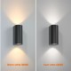 Black Aluminum Decorative Wall Sconce